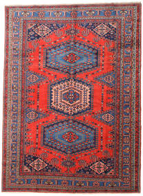 295X406 Wiss Vloerkleed Oosters Rood/Donker Roze Groot (Wol, Perzië/Iran) Carpetvista