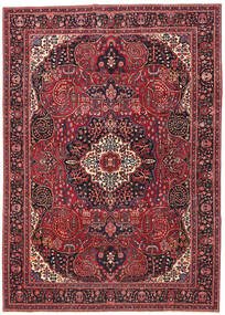  Mashad Patina Rug 257X362 Persian Wool Red/Dark Red Large Carpetvista