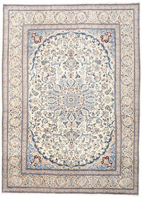  Oriental Nain Rug 290X394 Beige/Grey Large Wool, Persia/Iran Carpetvista