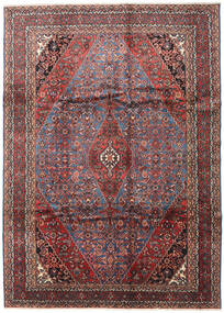  Hosseinabad 255X350 Persisk Ullteppe Rød/Mørk Rød Stort Carpetvista