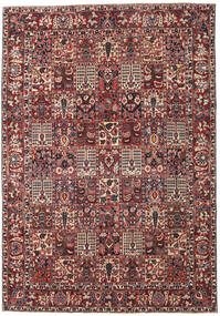  Persischer Bachtiar Patina Teppich 253X365 Rot/Dunkelrot Großer (Wolle, Persien/Iran)
