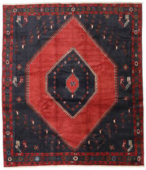 絨毯 ペルシャ クラルダシュト 250X290 ダークグレー/レッド 大きな (ウール, ペルシャ/イラン)