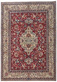  Persian Yazd Patina Rug 245X345 Red/Dark Pink (Wool, Persia/Iran)