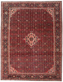  Orientalisk Hosseinabad Patina Matta 273X352 Röd/Mörkröd Stor Ull, Persien/Iran Carpetvista