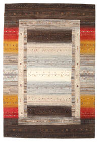 196X307 Gabbeh Loribaft Teppich Moderner Braun/Beige (Wolle, Indien) Carpetvista