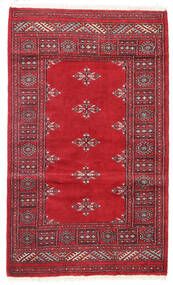  Pakistan Bokhara 2Ply Rug 94X156 Wool Red/Dark Red Small Carpetvista