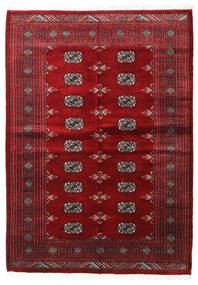139X196 Dywan Pakistański Bucharski 3Ply Orientalny Ciemnoczerwony/Czerwony (Wełna, Pakistan ) Carpetvista