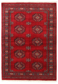絨毯 オリエンタル パキスタン ブハラ 3Ply 138X196 ダークレッド/レッド (ウール, パキスタン)