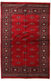 Pakistan Bokhara 3Ply Rug 136X210 Dark Red/Red Wool, Pakistan Carpetvista