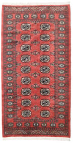 102X195 Pakistan Bokhara 2Ply Matta Orientalisk Röd/Mörkröd (Ull, Pakistan) Carpetvista