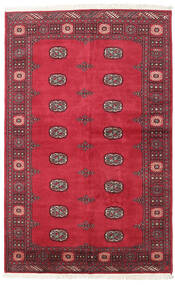 139X210 Pakistan Bokhara 2Ply Matta Orientalisk Röd/Mörkröd (Ull, Pakistan) Carpetvista