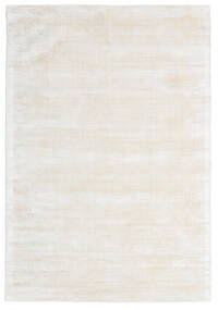 Tribeca 160X230 Ivory White Plain (Single Colored) Rug 