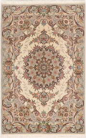 60X90 Täbriz 50 Raj Mit Seide Teppich Orientalischer (Wolle, Persien/Iran)