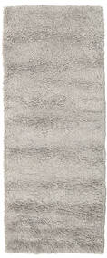 Serenity 80X300 Small Greige Plain (Single Colored) Runner Wool Rug