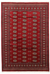  170X247 Pakistan Buchara 2Ply Teppich Dunkelrot/Rot Pakistan Carpetvista