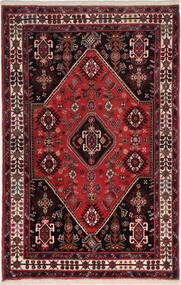Gabbeh Kashkooli Matot Matto 83X125 Tummanpunainen/Punainen Villa, Persia/Iran