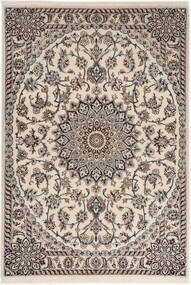 98X141 絨毯 ナイン 6La オリエンタル ベージュ/グレー (ペルシャ/イラン)