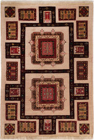  Afshar/Sirjan Rug 101X150 Persian Wool Dark Red/Orange Small
