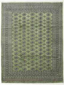  Pakistan Bokhara 2Ply Rug 246X315 Wool Green/Grey Large Carpetvista