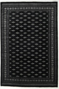  Oriental Pakistan Bokhara 3Ply Rug 241X358 Black/Dark Grey Wool, Pakistan Carpetvista