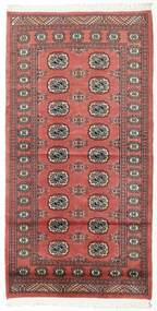  Pakistan Bokhara 2Ply Rug 102X198 Wool Red/Light Grey Small Carpetvista