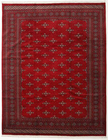 絨毯 オリエンタル パキスタン ブハラ 3Ply 242X308 ダークレッド/レッド (ウール, パキスタン)