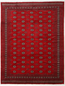 Orientalischer Pakistan Buchara 2Ply Teppich 303X389 Dunkelrot/Rot Großer Wolle, Pakistan Carpetvista