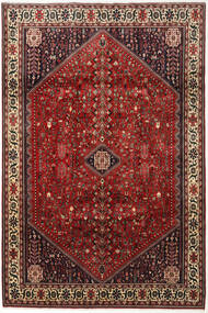  Persialainen Abadeh Matot 194X292 Punainen/Tummanpunainen Carpetvista