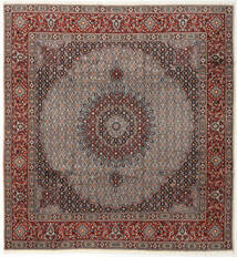  Orientalischer Moud Teppich 250X270 Quadratisch Braun/Rot Großer Wolle, Persien/Iran Carpetvista