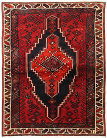  Persischer Lori Teppich 167X215 Dunkelrot/Rot (Wolle, Persien/Iran)