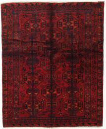 Alfombra Oriental Lori 155X190 Rojo Oscuro/Rojo (Lana, Persia/Irán)