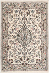 110X163 Ilam Sherkat Farsh Seide Teppich Orientalischer Beige/Hellgrau ( Persien/Iran)