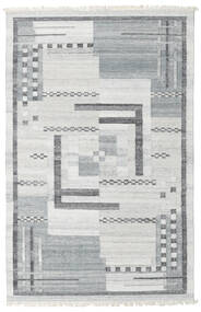 絨毯 Pet Yarn キリム 160X230 ライトグレー/グレー ( インド)