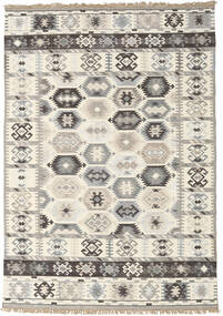 Kazak Indo Rug 160X230 Beige/Orange Wool, India Carpetvista
