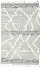 153X250 Tapis Barchi/Moroccan Berber - Indo Moderne Gris Clair/Gris (Laine, Inde) Carpetvista