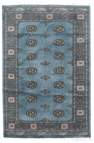 Pakistan Buchara 2Ply Teppich 125X188 Grau/Blau Wolle, Pakistan Carpetvista