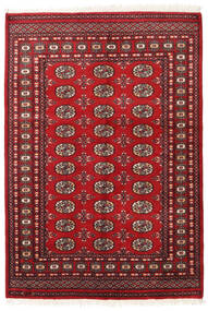 Pakistan Bokhara 2Ply Rug 128X186 Red/Dark Red Wool, Pakistan Carpetvista