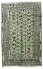 Oriental Pakistan Bokhara 2Ply Rug 152X241 Green/Grey Wool, Pakistan Carpetvista