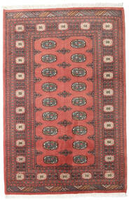 絨毯 オリエンタル パキスタン ブハラ 2Ply 124X188 レッド/茶色 (ウール, パキスタン)