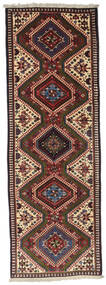  Yalameh Teppich 55X162 Persischer Wollteppich Rot/Braun Klein Carpetvista