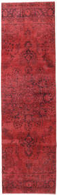 83X292 Tapete Colored Vintage - Persien/Iran Moderno Passadeira Vermelho/Vermelho Escuro (Lã, Pérsia/Irão) Carpetvista