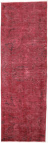 絨毯 Colored Vintage - Persien/Iran 85X263 廊下 カーペット レッド/ダークレッド (ウール, ペルシャ/イラン)