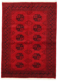 絨毯 オリエンタル パキスタン ブハラ 2Ply 139X192 ダークレッド/レッド (ウール, パキスタン)