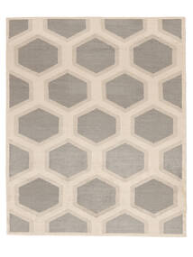 Lounge 250X300 大 グレー/ベージュ 幾何学模様 絨毯