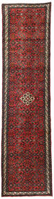 Hamadan Teppich 72X285 Läufer Rot/Braun Wolle, Persien/Iran Carpetvista