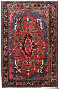 205X316 Mehraban Matta Orientalisk Röd/Mörkröd (Ull, Persien/Iran) Carpetvista