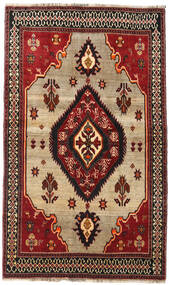 絨毯 オリエンタル カシュガイ 127X214 茶色/ベージュ (ウール, ペルシャ/イラン)