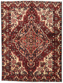 Tapete Persa Bakhtiari 156X207 Vermelho Escuro/Vermelho (Lã, Pérsia/Irão)