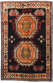  Persischer Ghashghai Teppich 148X227 Dunkelrosa/Beige (Wolle, Persien/Iran)