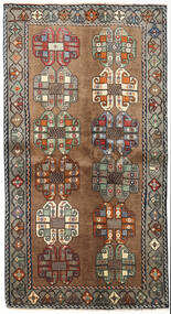  Persischer Ghashghai Teppich 129X241 Braun/Grau (Wolle, Persien/Iran)